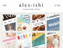 Tablet Screenshot of alexishi.com